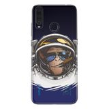 Senada General Mobile Gm 20 Pro İle Uyumlu Kılıf 0.4Mm Lazer Kesim Silikon Kapak Monkey Fly