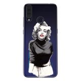 Senada General Mobile Gm 20 Pro İle Uyumlu Kılıf 0.4Mm Lazer Kesim Silikon Kapak Monroe