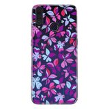 Senada General Mobile Gm 20 Pro İle Uyumlu Kılıf 0.4Mm Lazer Kesim Silikon Kapak Mor Kelebek