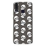 Senada General Mobile Gm 20 Pro İle Uyumlu Kılıf 0.4Mm Lazer Kesim Silikon Kapak Panda Bob