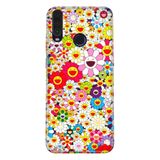 Senada General Mobile Gm 20 Pro İle Uyumlu Kılıf 0.4Mm Lazer Kesim Silikon Kapak Papatya,Color691