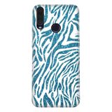 Senada General Mobile Gm 20 Pro İle Uyumlu Kılıf 0.4Mm Lazer Kesim Silikon Kapak Parildayan Zebra
