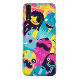 Senada General Mobile Gm 20 Pro İle Uyumlu Kılıf 0.4Mm Lazer Kesim Silikon Kapak Parmak Canavar