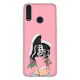 Senada General Mobile Gm 20 Pro İle Uyumlu Kılıf 0.4Mm Lazer Kesim Silikon Kapak Pembe Kolej