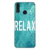 Senada General Mobile Gm 20 Pro İle Uyumlu Kılıf 0.4Mm Lazer Kesim Silikon Kapak Relax Mermer