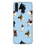 Senada General Mobile Gm 20 Pro İle Uyumlu Kılıf 0.4Mm Lazer Kesim Silikon Kapak Şirin Pug Köpek Uyumlu