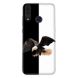 Senada General Mobile Gm 20 Pro İle Uyumlu Kılıf 0.4Mm Lazer Kesim Silikon Kapak Siyah Beyaz Parçalı