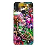 Senada General Mobile Gm 20 Pro İle Uyumlu Kılıf 0.4Mm Lazer Kesim Silikon Kapak Skull Tattoo