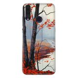 Senada General Mobile Gm 20 Pro İle Uyumlu Kılıf 0.4Mm Lazer Kesim Silikon Kapak Sonbahar,Color558