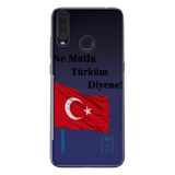 Senada General Mobile Gm 20 Pro İle Uyumlu Kılıf 0.4Mm Lazer Kesim Silikon Kapak Türk