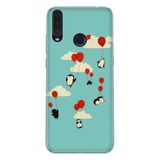 Senada General Mobile Gm 20 Pro İle Uyumlu Kılıf 0.4Mm Lazer Kesim Silikon Kapak Uçan Penguenler