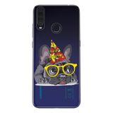 Senada General Mobile Gm 20 Pro İle Uyumlu Kılıf 0.4Mm Lazer Kesim Silikon Kapak Ufak Pug