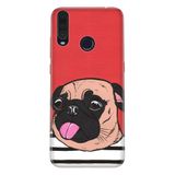 Senada General Mobile Gm 20 Pro İle Uyumlu Kılıf 0.4Mm Lazer Kesim Silikon Kapak Uyuşuk Pug