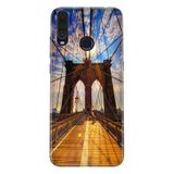 Senada General Mobile Gm 20 Pro İle Uyumlu Kılıf 0.4Mm Lazer Kesim Silikon Kapak Walking Bridge