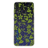 Senada General Mobile Gm 20 Pro İle Uyumlu Kılıf 0.4Mm Lazer Kesim Silikon Kapak Yeşil Yaprak
