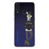 Senada General Mobile Gm 20 Pro İle Uyumlu Kılıf 0.4Mm Lazer Kesim Silikon Kapak Zebra Kolej