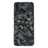 Senada General Mobile Gm 20 Pro İle Uyumlu Kılıf 0.4Mm Uyumlu Lazer Kesim Silikon Kapak Broken