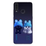 Senada General Mobile Gm 20 Pro İle Uyumlu Kılıf 0.4Mm Uyumlu Lazer Kesim Silikon Kapak Sweet Kitten