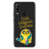 Senada General Mobile GM 20 Pro ile Uyumlu Kılıf Desenli Baskılı Silikon Ben Aslında Yoğum