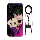 Senada General Mobile Gm 20 Pro İle Uyumlu Kılıf Joker Retro Desenli Silikon İpli Boyun Askı Aparatı
