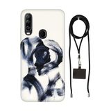 Senada General Mobile Gm 20 Pro İle Uyumlu Kılıf Lover Desenli Silikon İpli Boyun Askı Aparatı