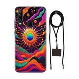 Senada General Mobile Gm 20 Pro İle Uyumlu Kılıf Magic Desenli Silikon İpli Boyun Askı Aparatı