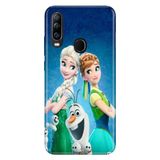 Senada General Mobile GM 20 Pro ile Uyumlu Kılıf Resimli Desenli Silikon ElsaAnnaOlaf