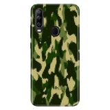 Senada General Mobile GM 20 Pro ile Uyumlu Kılıf Resimli Desenli Silikon Koyu Kamuflaj