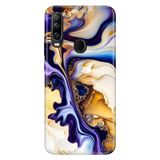 Senada General Mobile GM 20 Pro ile Uyumlu Kılıf Resimli Desenli Silikon Lounge Mermer