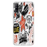 Senada General Mobile GM 20 Pro ile Uyumlu Kılıf Resimli Desenli Silikon Love