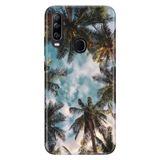 Senada General Mobile GM 20 Pro ile Uyumlu Kılıf Resimli Desenli Silikon Palmiye