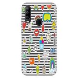 Senada General Mobile GM 20 Pro ile Uyumlu Kılıf Resimli Desenli Silikon Patches