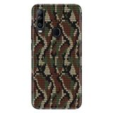Senada General Mobile GM 20 Pro ile Uyumlu Kılıf Resimli Desenli Silikon X Kamuflaj
