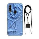 Senada General Mobile Gm 20 Pro İle Uyumlu Kılıf Sanatsal Desenli Silikon İpli Boyun Askı Aparatı