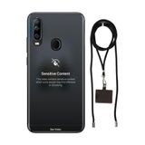 Senada General Mobile Gm 20 Pro İle Uyumlu Kılıf See Video Desenli Silikon İpli Boyun Askı Aparatı