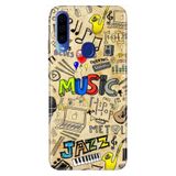Senada General Mobile Gm 20 Pro İle Uyumlu Kılıf Silikon Desenli Tam Koruma Resimli 80'S Music