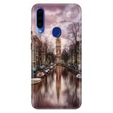Senada General Mobile Gm 20 Pro İle Uyumlu Kılıf Silikon Desenli Tam Koruma Resimli Amsterdam