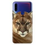 Senada General Mobile Gm 20 Pro İle Uyumlu Kılıf Silikon Desenli Tam Koruma Resimli Asil Aslan Kaplan