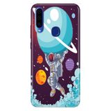 Senada General Mobile Gm 20 Pro İle Uyumlu Kılıf Silikon Desenli Tam Koruma Resimli Astronot
