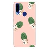 Senada General Mobile Gm 20 Pro İle Uyumlu Kılıf Silikon Desenli Tam Koruma Resimli Cactus