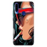 Senada General Mobile Gm 20 Pro İle Uyumlu Kılıf Silikon Desenli Tam Koruma Resimli Cool Girl