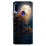 Senada General Mobile Gm 20 Pro İle Uyumlu Kılıf Silikon Desenli Tam Koruma Resimli Dolunay