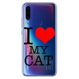 Senada General Mobile Gm 20 Pro İle Uyumlu Kılıf Silikon Desenli Tam Koruma Resimli İlovecat