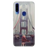 Senada General Mobile Gm 20 Pro İle Uyumlu Kılıf Silikon Desenli Tam Koruma Resimli Kırmızılı Kadın