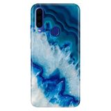 Senada General Mobile Gm 20 Pro İle Uyumlu Kılıf Silikon Desenli Tam Koruma Resimli Koyu Ametist