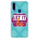 Senada General Mobile Gm 20 Pro İle Uyumlu Kılıf Silikon Desenli Tam Koruma Resimli Let İt Be