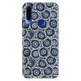 Senada General Mobile Gm 20 Pro İle Uyumlu Kılıf Silikon Desenli Tam Koruma Resimli Mavi Dokunuş