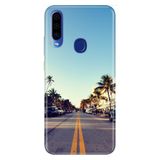 Senada General Mobile Gm 20 Pro İle Uyumlu Kılıf Silikon Desenli Tam Koruma Resimli Miami Sunset