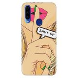 Senada General Mobile Gm 20 Pro İle Uyumlu Kılıf Silikon Desenli Tam Koruma Resimli Shut Up