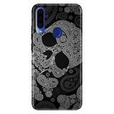 Senada General Mobile Gm 20 Pro İle Uyumlu Kılıf Silikon Desenli Tam Koruma Resimli Skuller